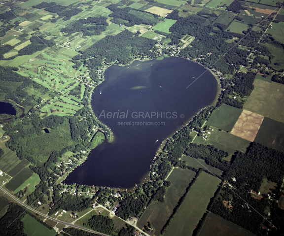 Indian Lake in Cass County, Michigan